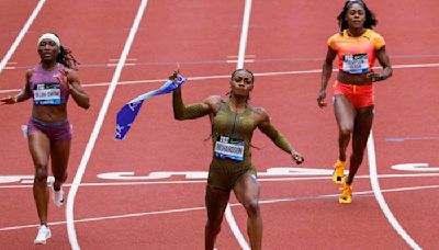 Sha'Carri Richardson continues her rise with a win in the 100 at the Prefontaine Classis