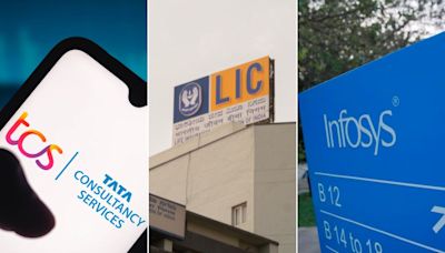 Market cap tracker: TCS, LIC, Infosys gained most among Top 10 firms last week