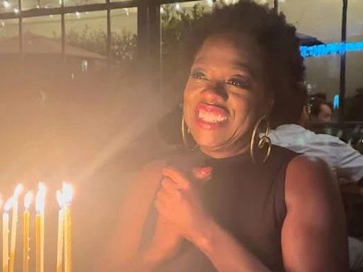 Viola Davis Toasts to Her 'Last Year in my 50s' as She Shares Photos from Birthday Dinner: 'I'm Alive!'