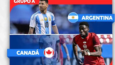 A qué hora juegan Argentina vs Canadá: partido por fecha 1 del Grupo A de la Copa América 2024