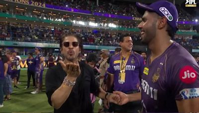 'Tu tension mat le...': How Shah Rukh Khan fulfilled promise made to KKR's Harshit Rana - Times of India