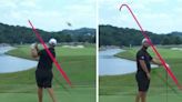 Jon Rahm explodes at drone pilot after tee shot lands in water during LIV event