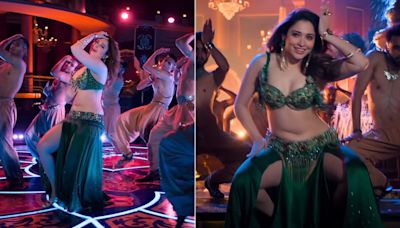 For Aaj Ki Raat Song, Tamannaah Bhatia Dazzled Like A Bright Green Glamazon