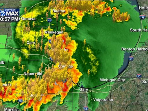 Chicago weather: Severe storms move across area