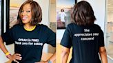 Gayle King wears 'Oprah Is Fine' t-shirt after revealing her friend had been in hospital with stomach virus