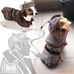 Jackの屋Pawsfun寵物衣服 中小型犬福爾摩斯套裝衣服秋冬搞笑搞怪服飾