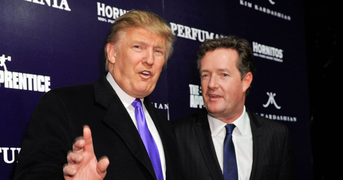 Piers Morgan has two-word verdict for Trump as he returns to stage after attack