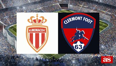 Mónaco vs Clermont: estadísticas previas y datos en directo | Ligue 1 2023/2024