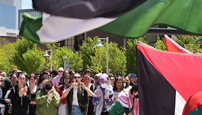 Pro-Palestine student encampment grows at Denver’s Auraria campus