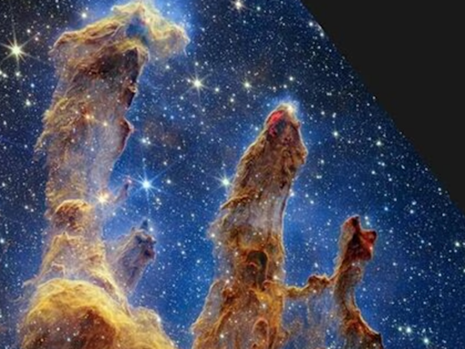 Step into Space with NASA's latest 3D video as it takes you through the cosmic 'Pillars of Creation'