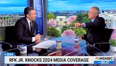 RFK Jr. accuses MSNBC host Ari Melber of adding to 'vitriol' in America during heated clash