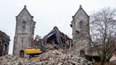 Demolition of historic church in New London to be complete by early next week
