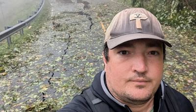 Son hikes 11 miles to get to elderly parents in flooded Asheville