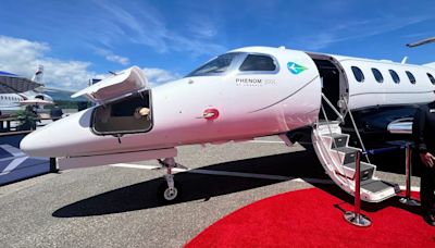 I went on board the Embraer Phenom 300E and saw why this private jet is the most flown aircraft in the US