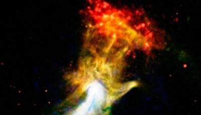 Astrónomos captan nueva imagen de la ‘Mano de Dios’ desde el cerro Tololo y la imagen impacta a todo Chile