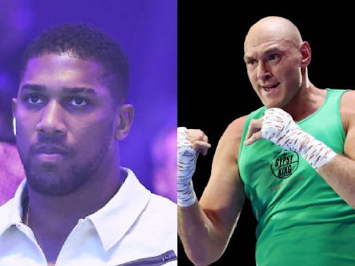 Anthony Joshua accuses Tyson Fury of 'ducking' opponents as he makes honest Oleksandr Usyk rematch prediction