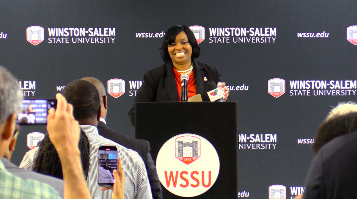 Winston-Salem State’s new chancellor is first woman to lead the university