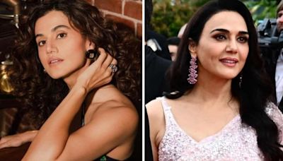 Taapsee Pannu says she got into Bollywood because of her resemblance with Preity Zinta: ‘I had to live up to that’