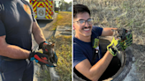 'No job is too big or small': TX firefighters save trapped kitten