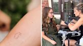 A couple hired a tattoo artist to give guests a very permanent party favor at their wedding