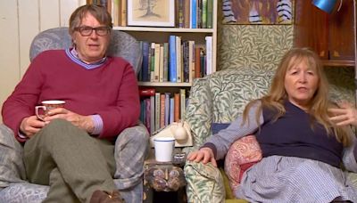 Gogglebox star Giles' alarming marriage update with 'incompatible' wife Mary