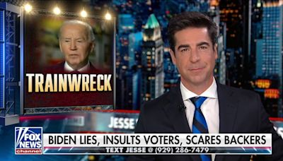 JESSE WATTERS: Biden is an angry recluse obsessed with his legacy