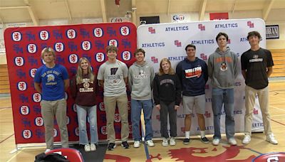 Royal Accomplishment! San Marcos hosts signing ceremony for eight student-athletes