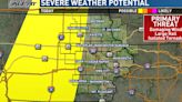 Scattered storms this afternoon, some could become severe
