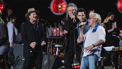 Roger Daltrey Welcomes Robert Plant & Eddie Vedder For “Baba O’Riley” At Royal Albert Hall [Watch]