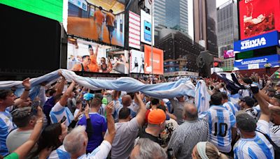 Se viene el segundo banderazo argentino en el Times Square