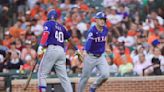 Rookie Langford tallies 1st cycle of '24, 11th in Rangers history