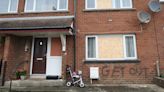 Race hate attack: Family, including children, flee home after windows smashed and graffiti daubed on wall