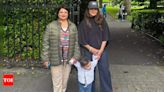 Priyanka Chopra enjoys family time with daughter Malti Marie, mother Madhu Chopra in Ireland after wrapping Heads of State shoot | Hindi Movie News - Times of India