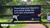 Cyril Hart Arboretum-visitors now required to keep dogs on lead