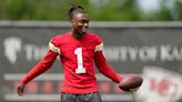 Chiefs WR Xavier Worthy misses start of OTAs with injury