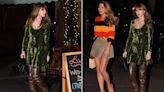 Taylor Swift Continues Reputation-Coded Outfit Streak in $2,450 Snake Boots for Dinner with Blake Lively