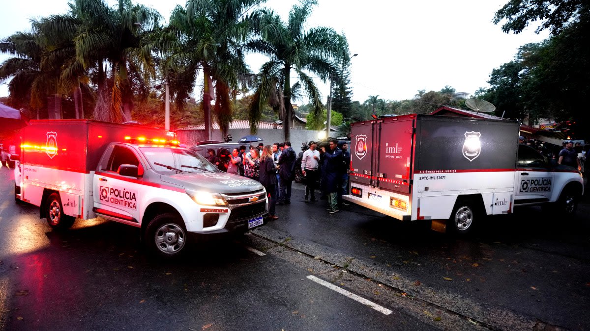 Rescuers retrieve remains of all 62 passengers in Brazil plane crash. Families gather in Sao Paulo