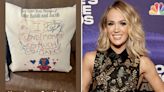 Carrie Underwood Shows Off Adorable Pillow Her Two Sons Designed for Her Tour Bus: 'New Decor'