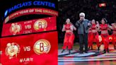 Brooklyn Nets hold Chinese New Year celebration at Barclays Center during game