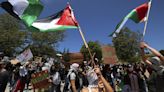 Police in riot gear surround Israel-Hamas war protesters at UC Santa Cruz. Arrests reported