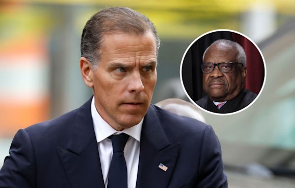 Clarence Thomas used by Hunter Biden against conviction