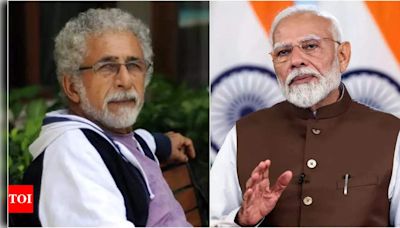 Naseeruddin Shah describes PM Narendra Modi's continued leadership as 'depressing, but not surprising': 'I’d like to see him wear a skullcap someday' | Hindi Movie News - Times of India