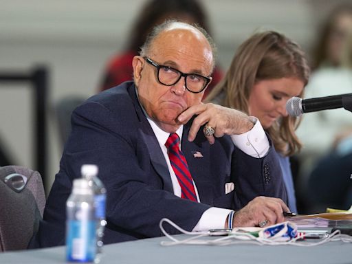 Rudy Giuliani rails at Arizona Attorney General Kris Mayes as mobsters once railed at him