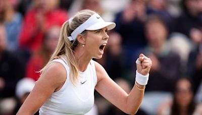 Wimbledon 2024: Katie Boulter sets up all-British clash with Harriet Dart in second round