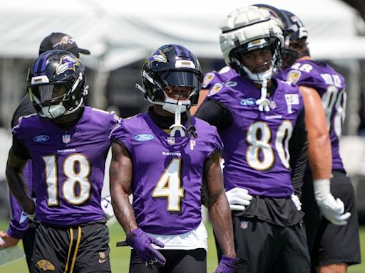 Ravens training camp: An important summer for Zay Flowers, Rashod Bateman