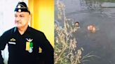 WATCH: Ex-Commando's Daring Act Saves Drowning Man In Ghaziabad Canal As Bystanders Filmed Video