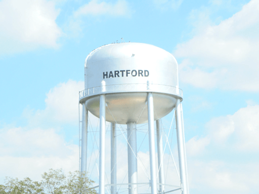 Hartford water well shut down after chlorine gas leak