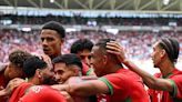 Chaos, crowd trouble as Morocco beat Argentina in men’s Olympic football opener