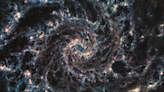 La "galaxia fantasma", el curioso fenómeno tomado por el telescopio Webb