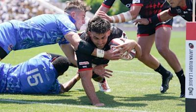 ¡Pablo Matera apoyó un try y Honda Heat salvó la categoría en Japón!